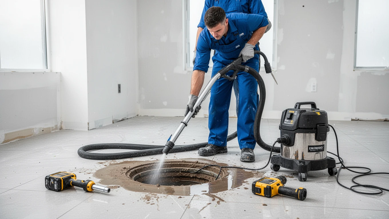 Sewage Backup Cleanup