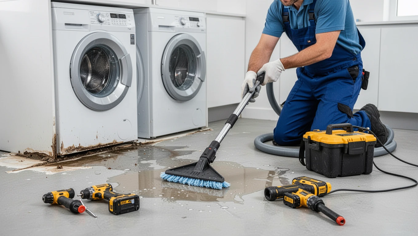 Appliance Leak Cleanup