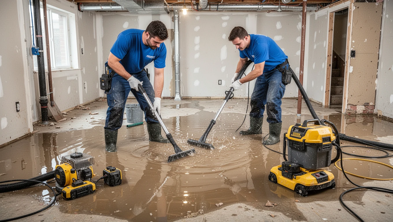 Flooded Basement Cleanup