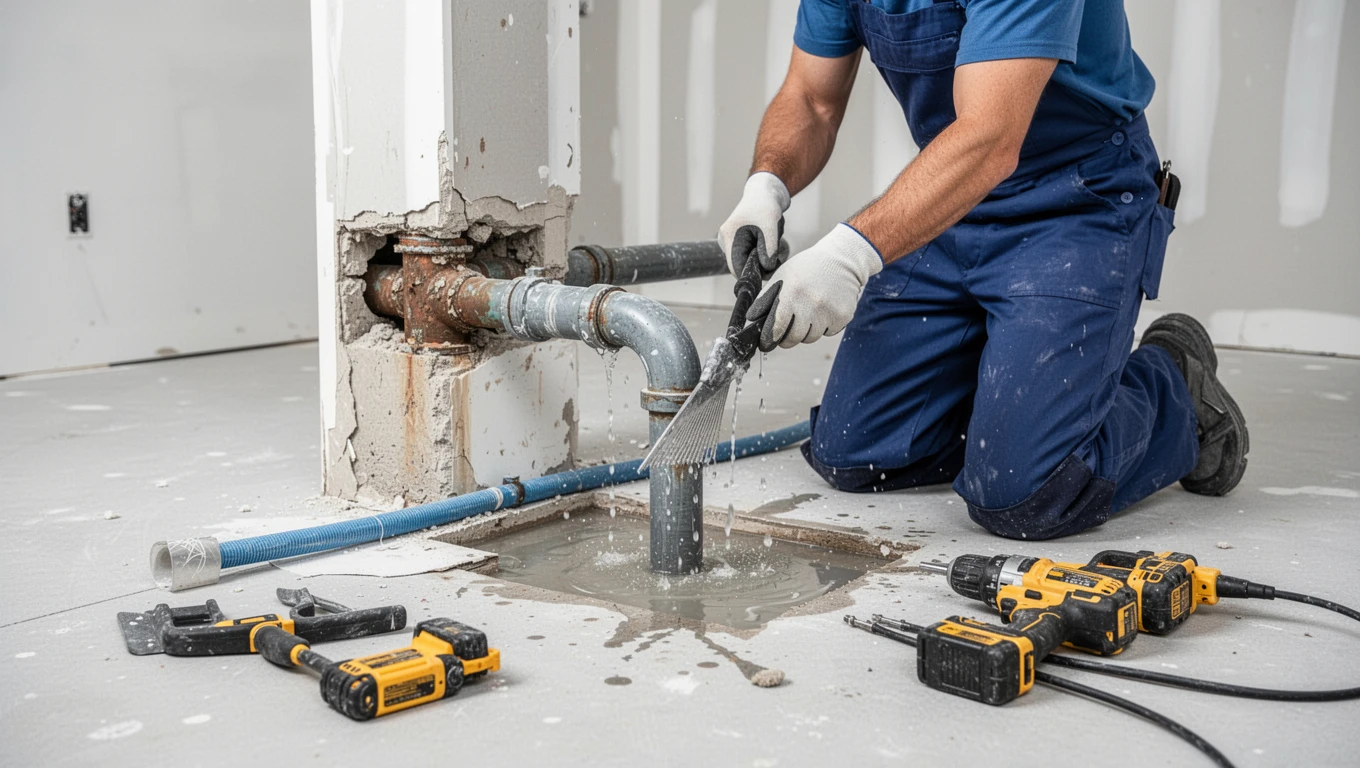 Burst Pipe Cleanup
